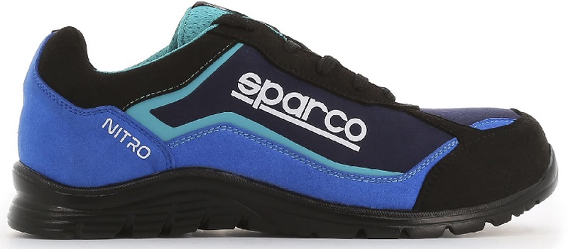 SCARPA ANTINFORTUNISTICA SPARCO NITRO S3 SRC NERO/AZZURRO